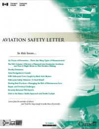 Transport Canada Aviation Safety Letter