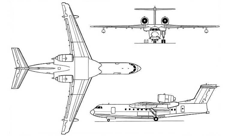 Berijew / Beriev Be-200 - Specifications - Technical Data